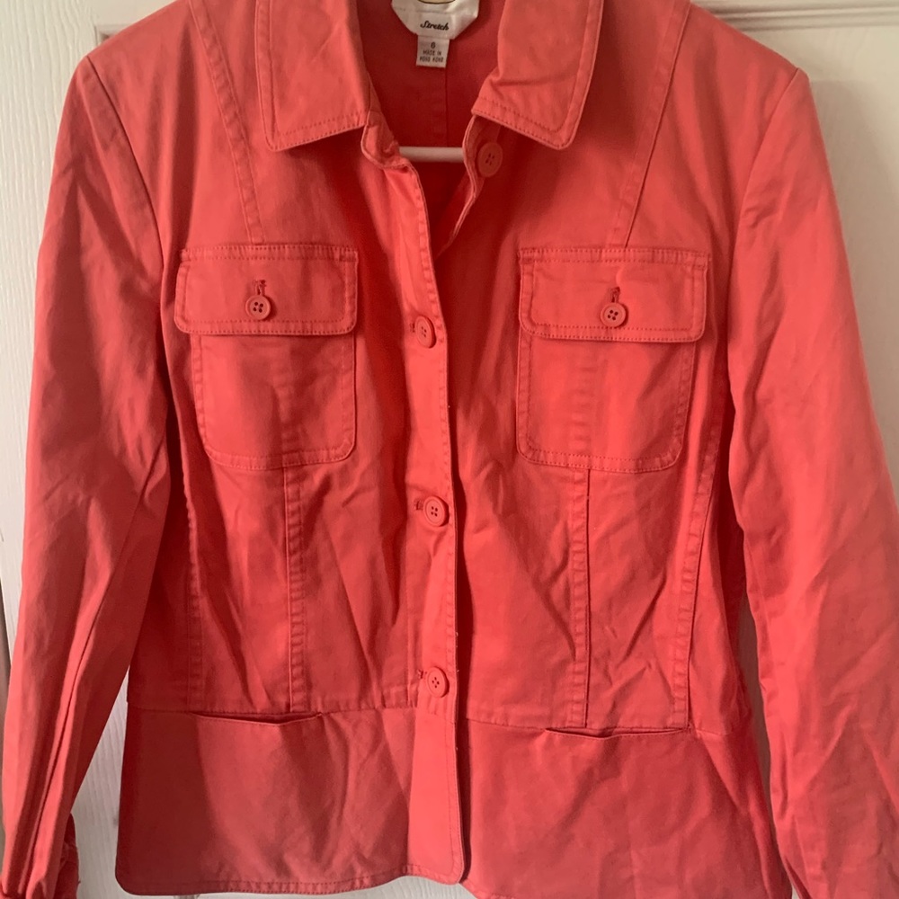 Red blouse